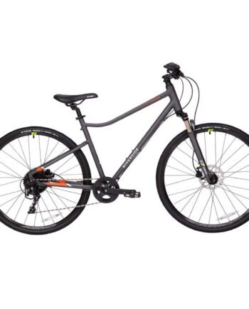 Hybrid bike riverside 900 grey orange 10 speed hydraulic disc brake