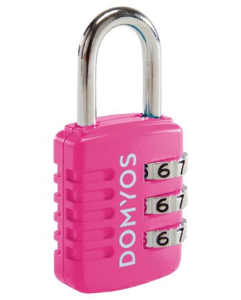Pink combination padlock